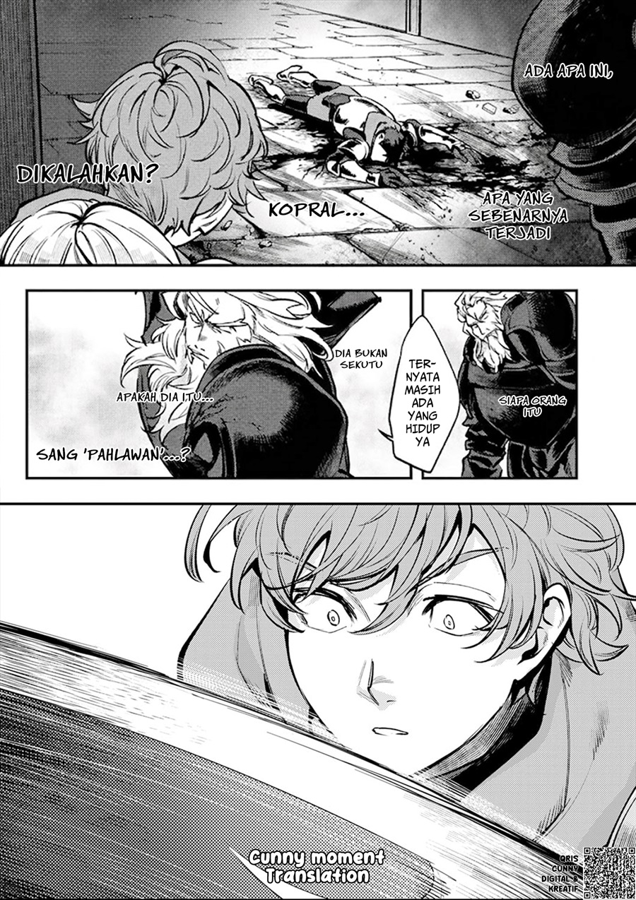Baca Shura Youjo no Eiyuutan ~Hanpa-sha to Iwa Reta Youhei, Youjo ni Tensei Shite Nariagaru~ - Chapter 6 halaman 29