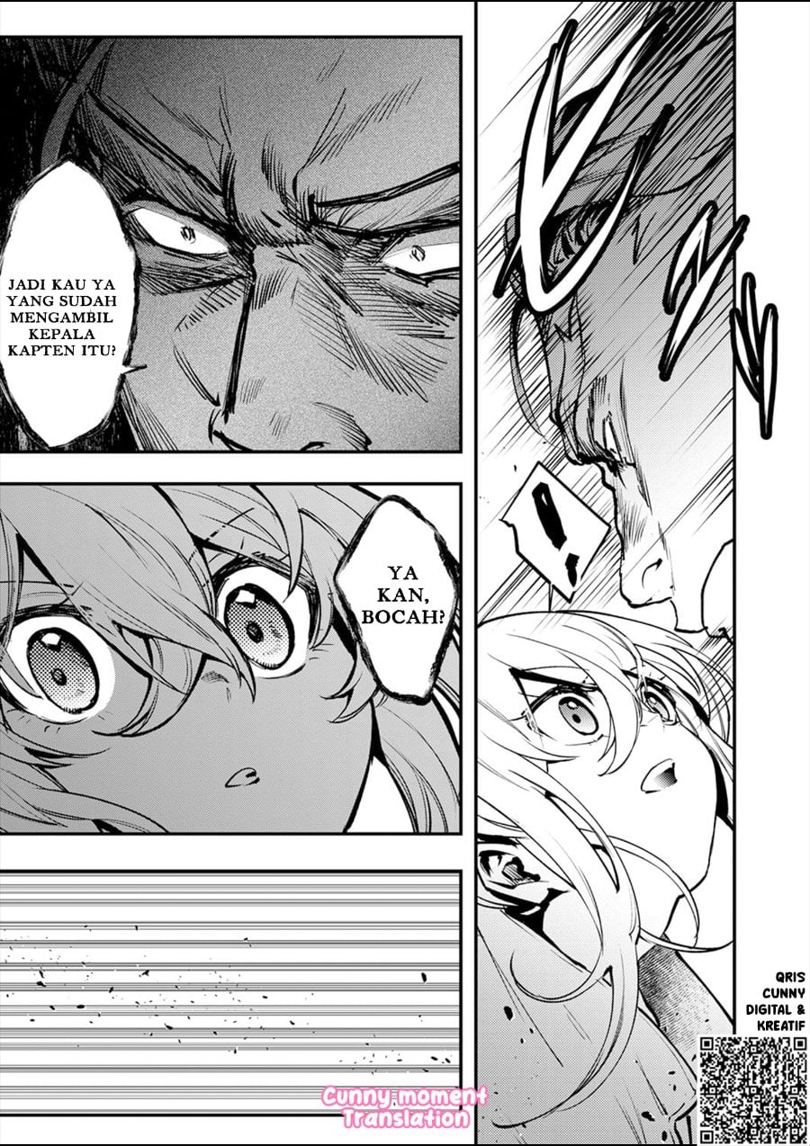 Baca Shura Youjo no Eiyuutan ~Hanpa-sha to Iwa Reta Youhei, Youjo ni Tensei Shite Nariagaru~ - Chapter 7 halaman 14