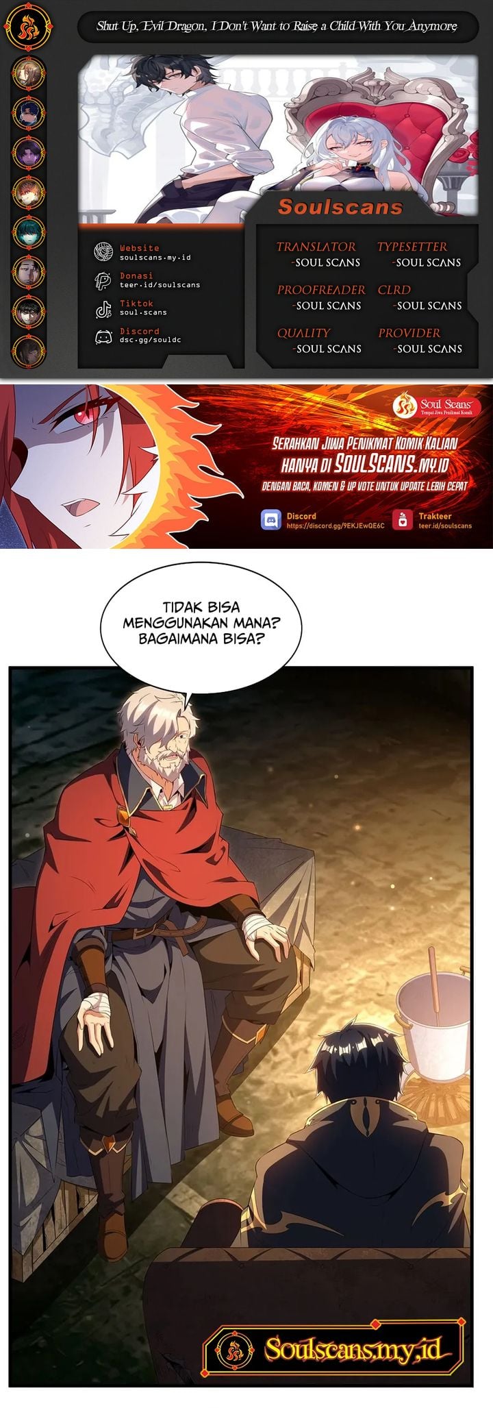 Baca Shut Up, Evil Dragon! I don't want to raise a child with you anymore - Chapter 102 halaman 1