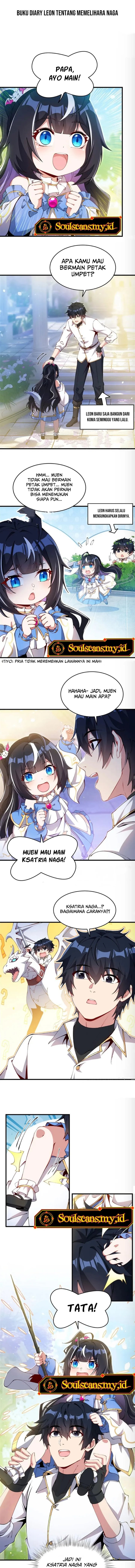 Shut Up, Evil Dragon! I don't want to raise a child with you anymore Chapter 110.1 - Page 3
