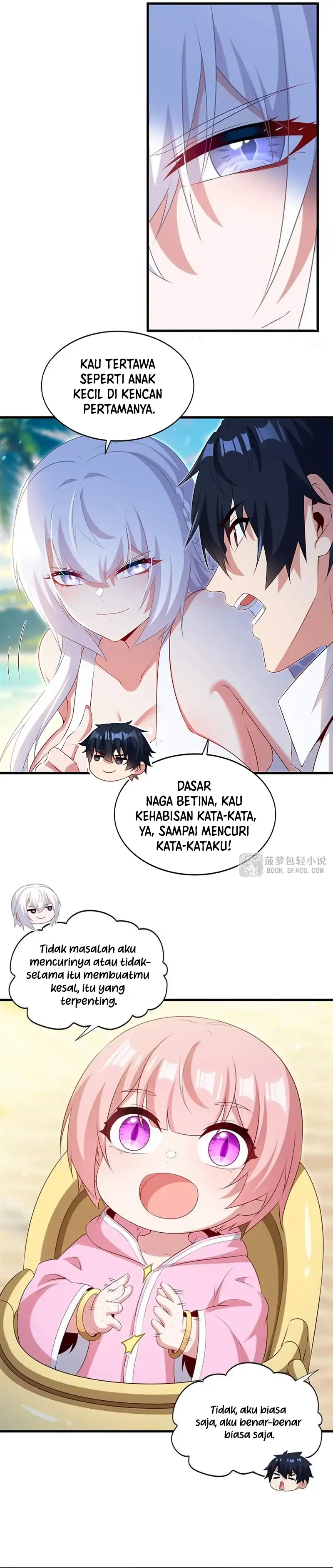 Shut Up, Evil Dragon! I don't want to raise a child with you anymore Chapter 113 - Page 9