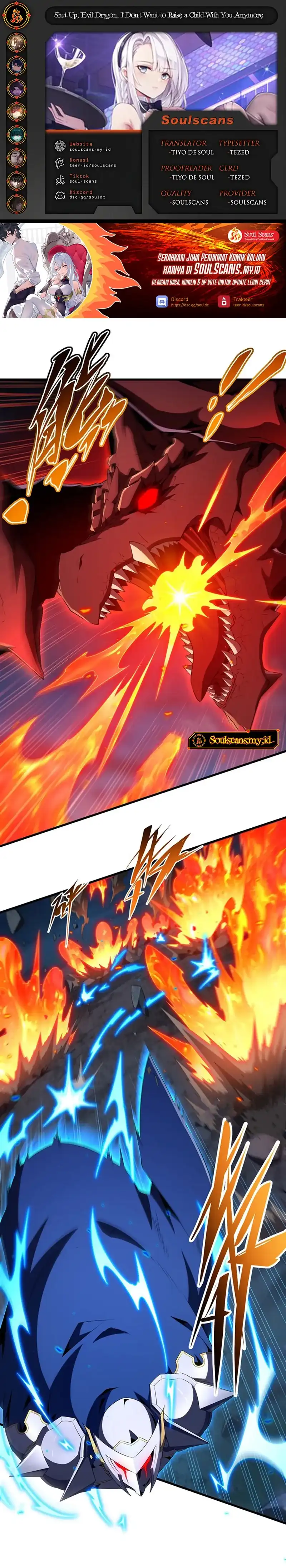 Baca Shut Up, Evil Dragon! I don't want to raise a child with you anymore - Chapter 90 halaman 1