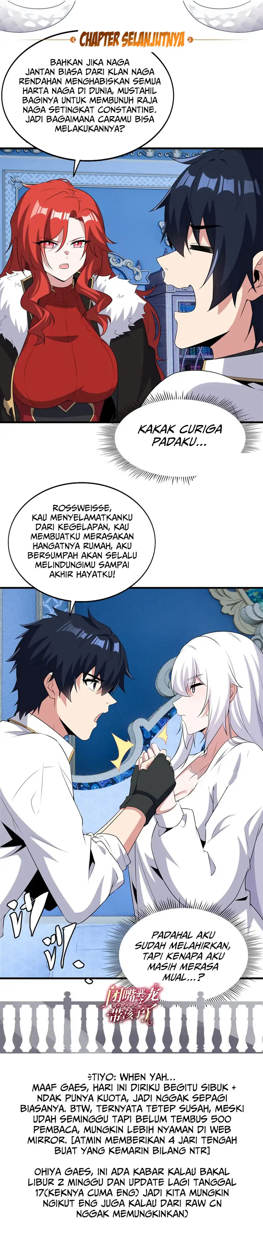 Baca Shut Up, Evil Dragon! I don't want to raise a child with you anymore - Chapter 91 halaman 11