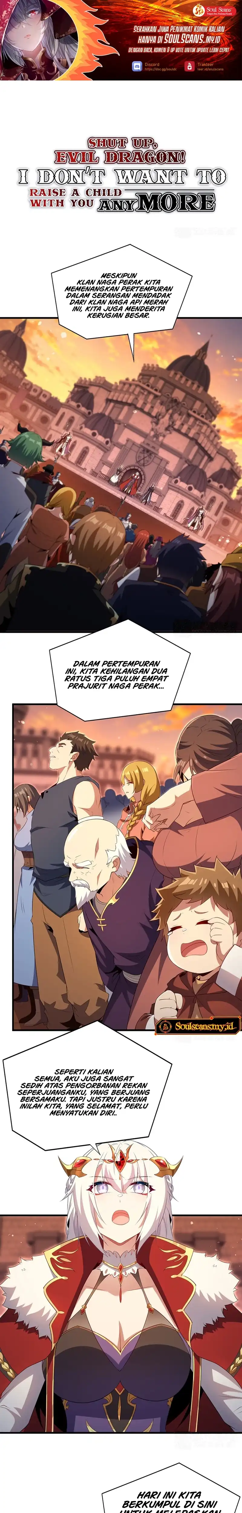Baca Shut Up, Evil Dragon! I don't want to raise a child with you anymore - Chapter 95 halaman 2