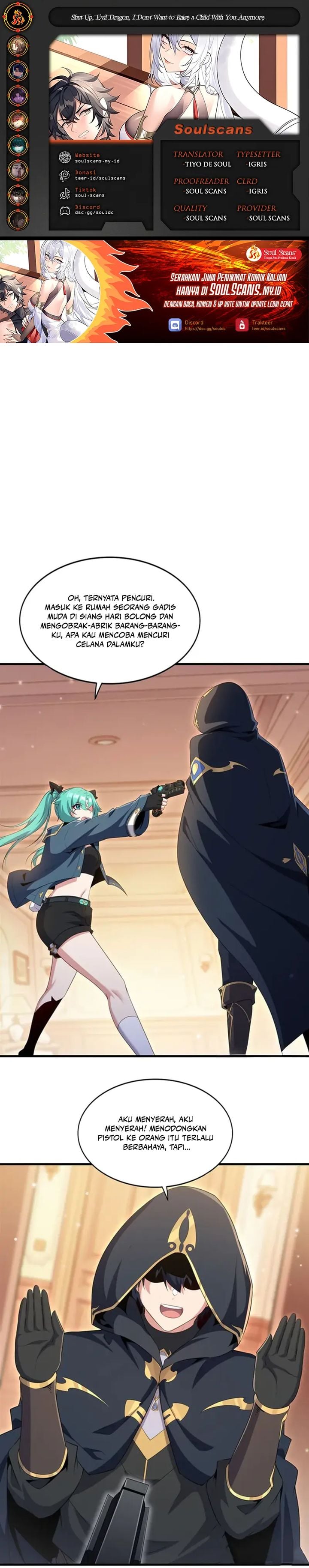 Baca Shut Up, Evil Dragon! I don't want to raise a child with you anymore - Chapter 99 halaman 1