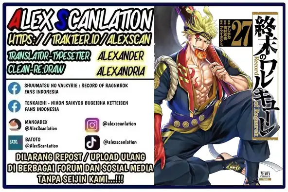Baca Shuumatsu no Valkyrie - Chapter 117 halaman 2