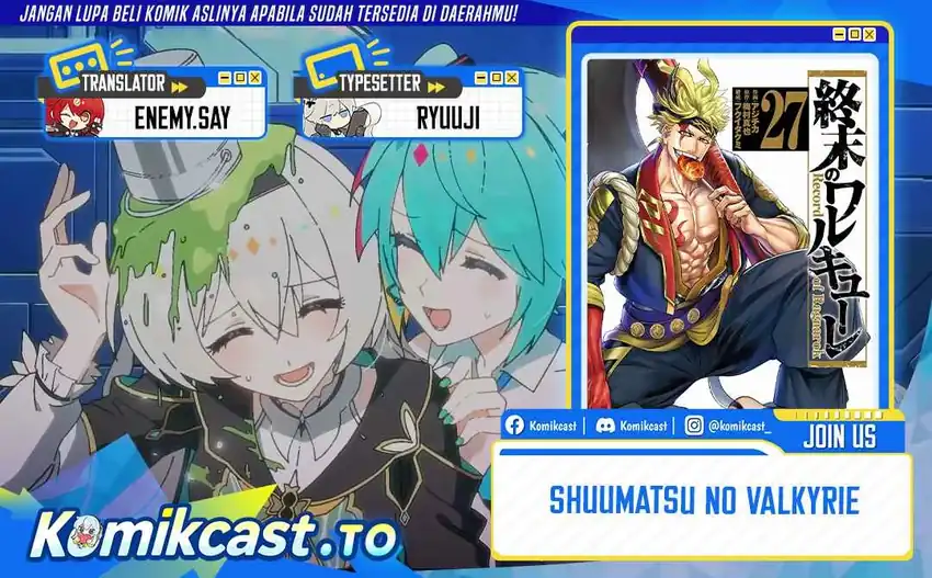 Baca Shuumatsu no Valkyrie - Chapter 119 halaman 1