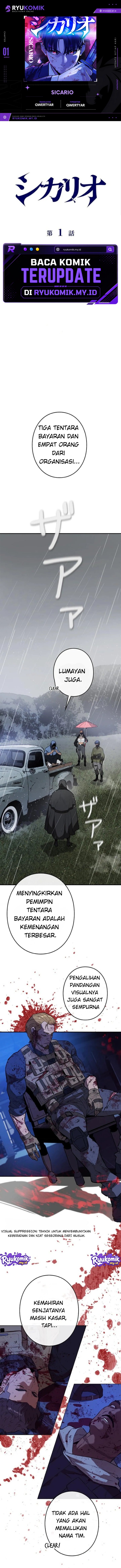 Baca Sicario Chapter 1 Bahasa Indonesia page 6