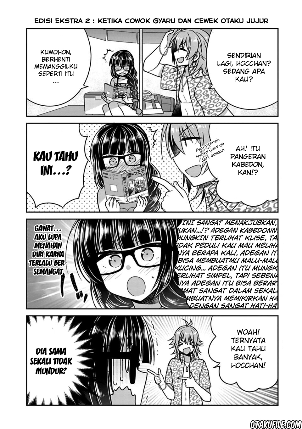 Baca Siscon Ani to Brocon Imouto ga Shoujiki ni Nattara - Chapter 15.1 halaman 1