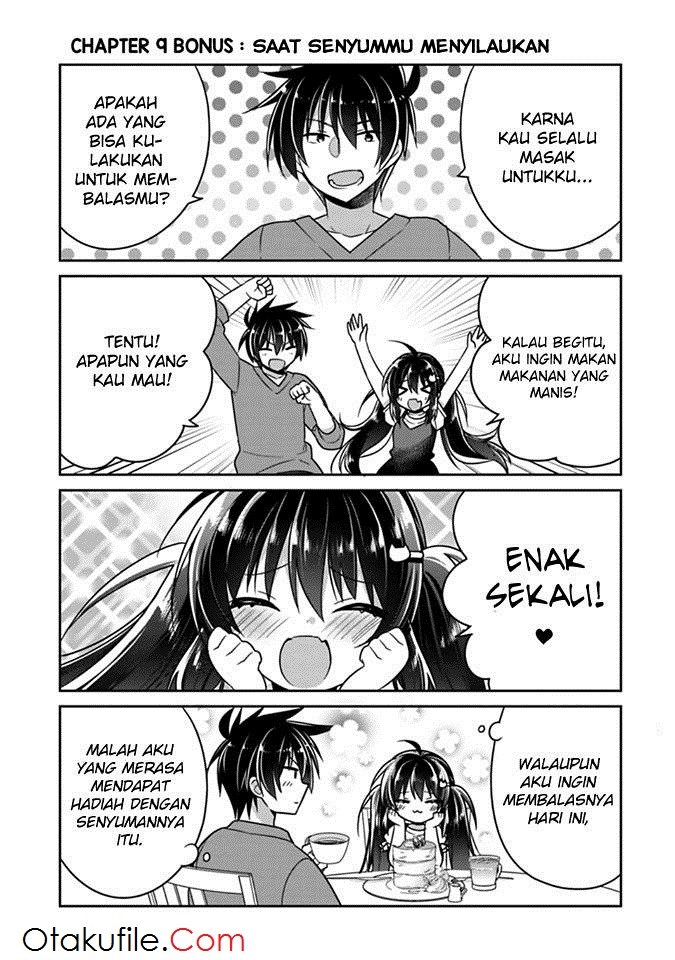 Baca Siscon Ani to Brocon Imouto ga Shoujiki ni Nattara - Chapter 9.1 halaman 1