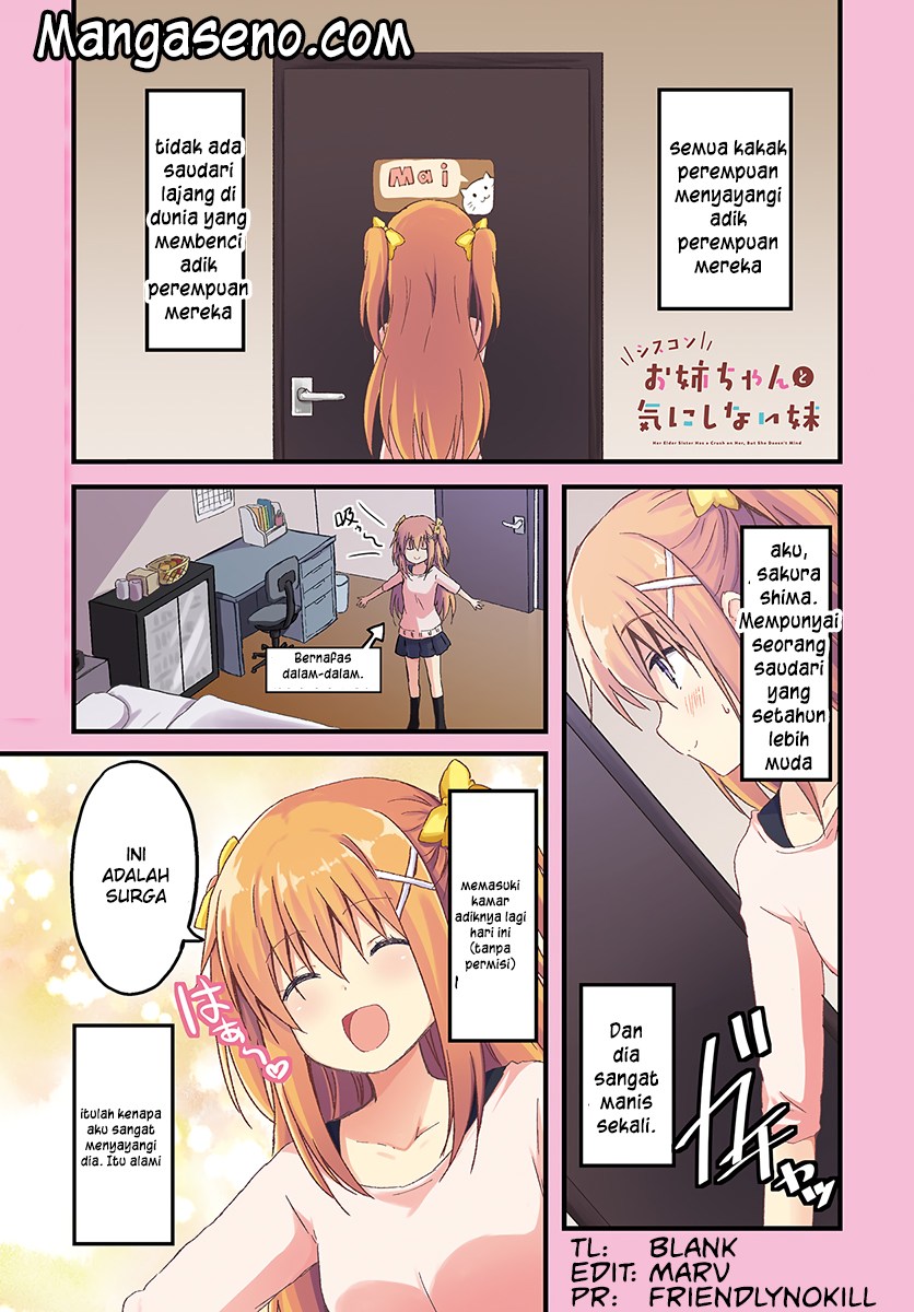Baca Siscon Onee-chan to Ki ni shinai Imouto - Chapter 1 halaman 4