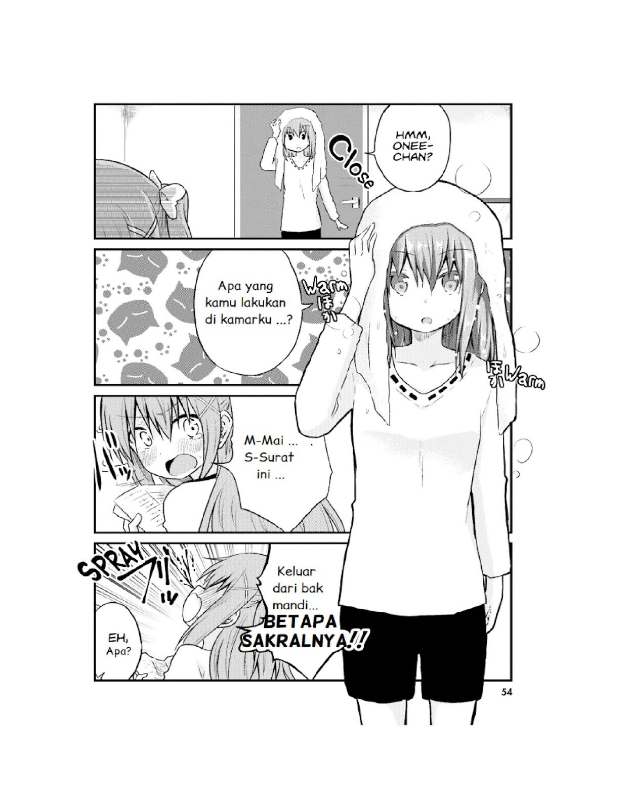 Baca Siscon Onee-chan to Ki ni shinai Imouto - Chapter 4 halaman 11