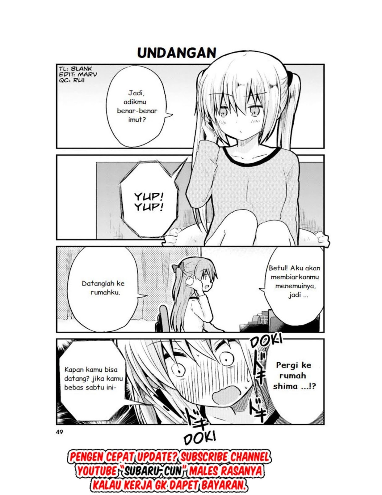 Baca Siscon Onee-chan to Ki ni shinai Imouto - Chapter 4 halaman 6