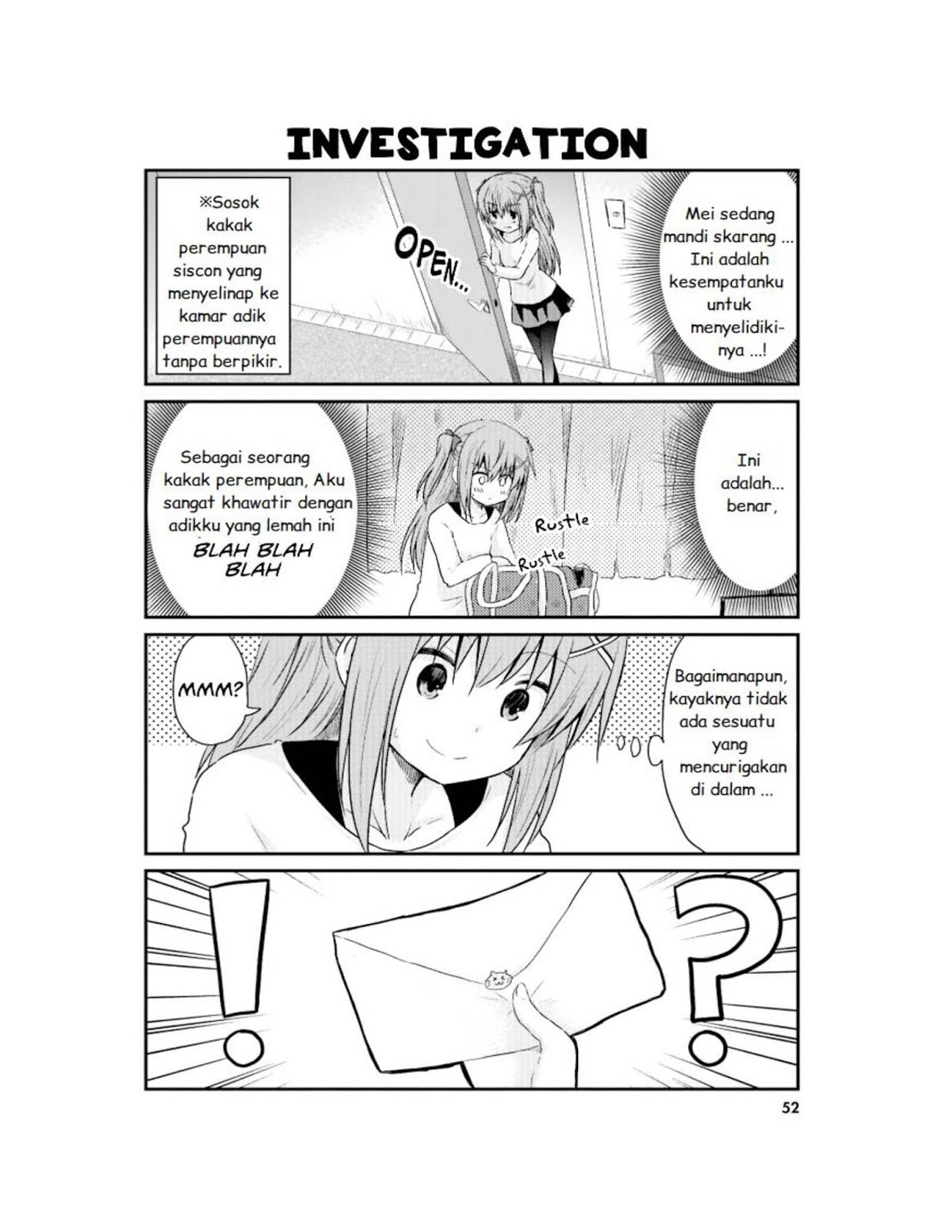 Baca Siscon Onee-chan to Ki ni shinai Imouto - Chapter 4 halaman 9