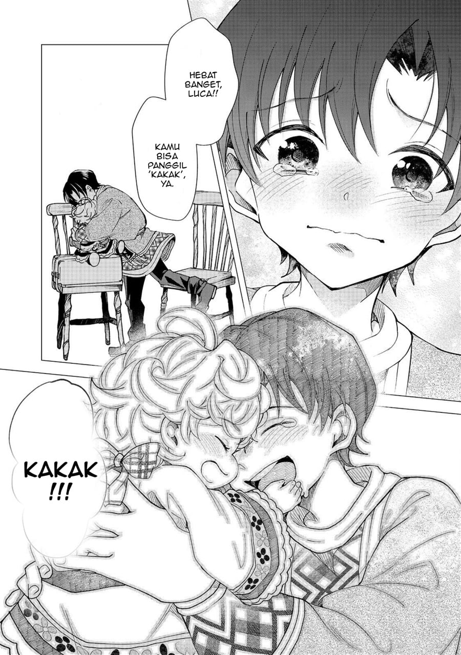 Baca Sofubo Wo Tazunete Iede Kyodai Ni Nin Tabi Haha to No Wakare, Nigiyakana Tabiji Chapter 3.1 Bahasa Indonesia page 22
