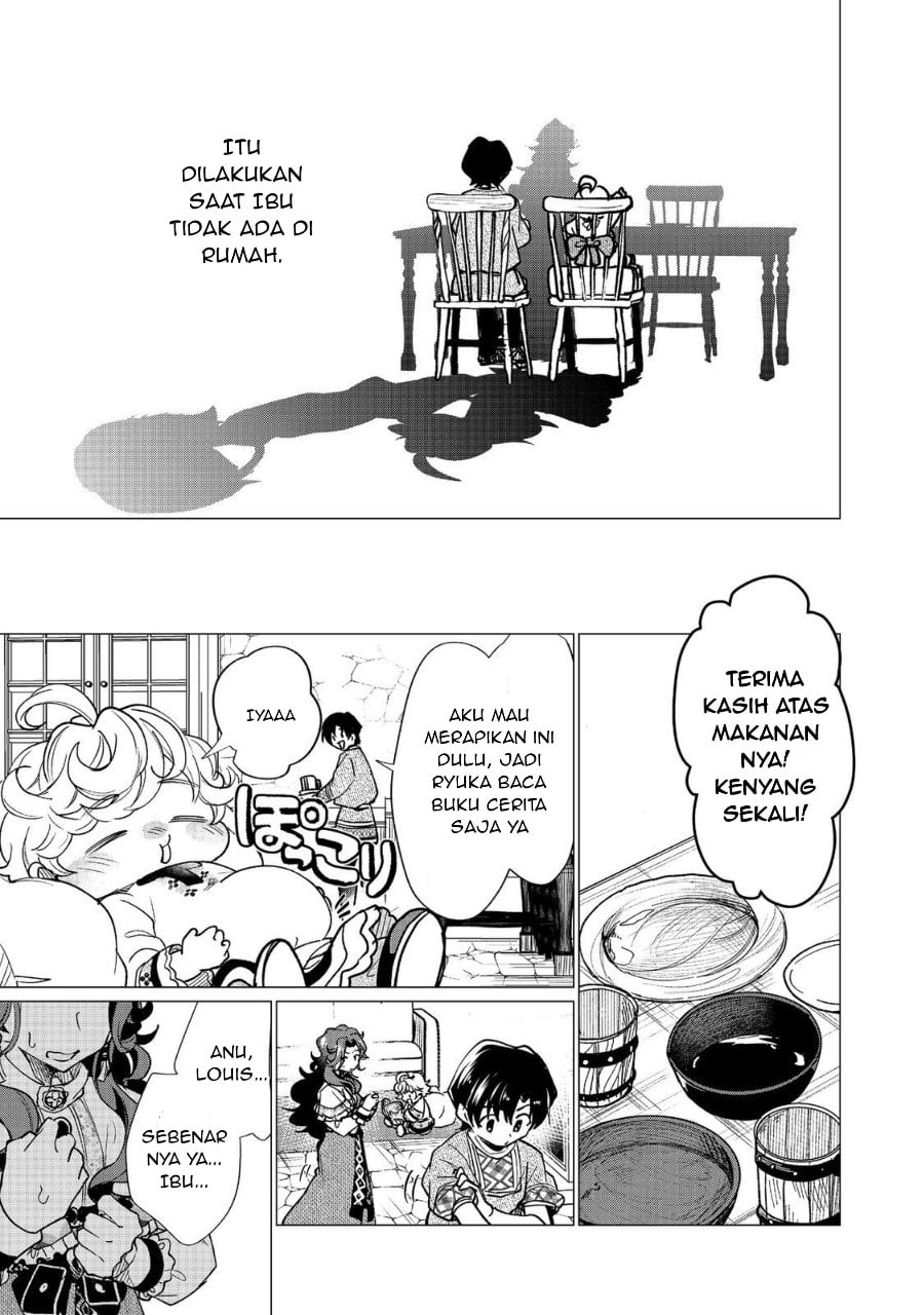 Baca Sofubo Wo Tazunete Iede Kyodai Ni Nin Tabi Haha to No Wakare, Nigiyakana Tabiji Chapter 3.2 Bahasa Indonesia page 14