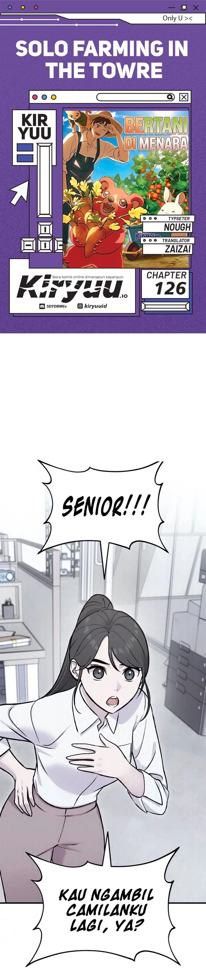 Solo Farming In The Tower Chapter 126 - Page 1
