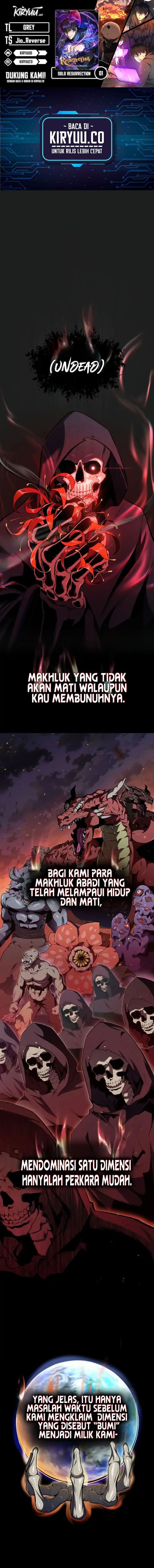 Baca Solo Resurrection - Chapter 1 halaman 1