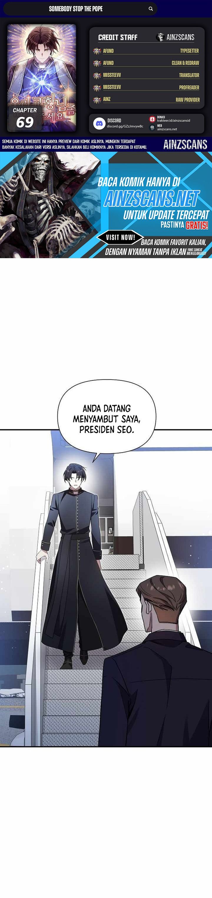 Baca Somebody Stop the Pope - Chapter 69 halaman 1