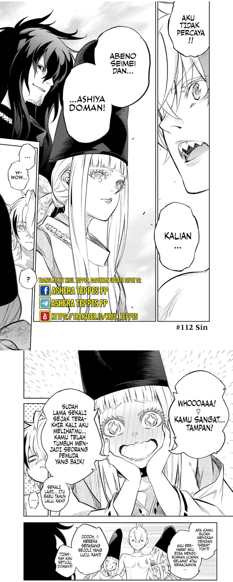 Baca Sousei no Onmyouji - Chapter 112 halaman 2
