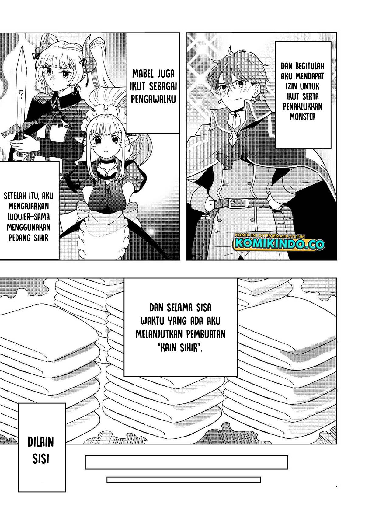 Baca Souzou Renkinjutsushi Wa Jiyuu wo Ouka Suru Kokyou wo Tsuihou Saretara, Maou No Ohizamoto De Chouzetsu Kouka No Magic Item Zukuri Houdai Ni Narimashita - Chapter 12.3 halaman 16
