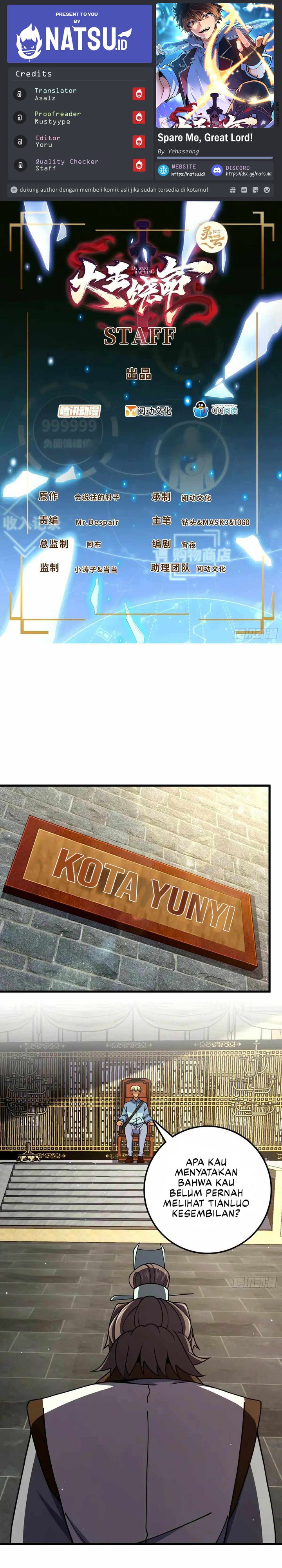 Baca Spare Me, Great Lord! - Chapter 751 halaman 1