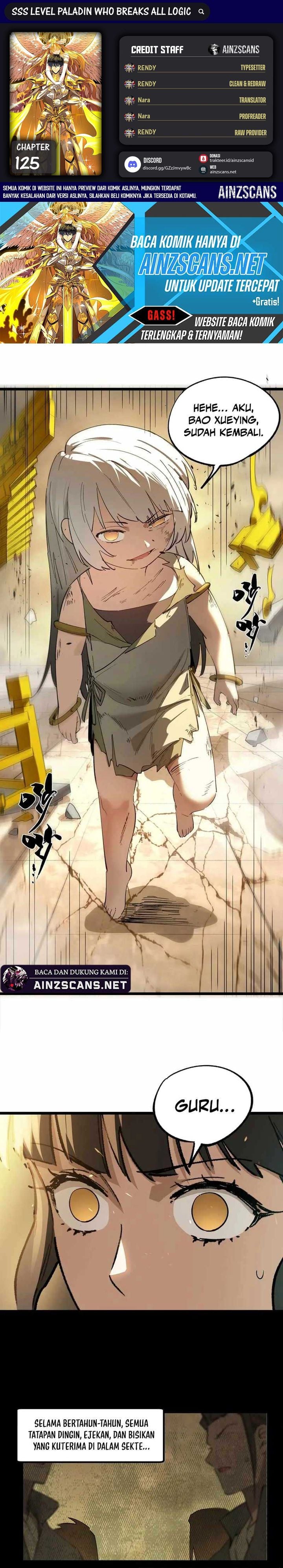 Baca SSS-Level Paladin Who Breaks All Logic - Chapter 125 halaman 1
