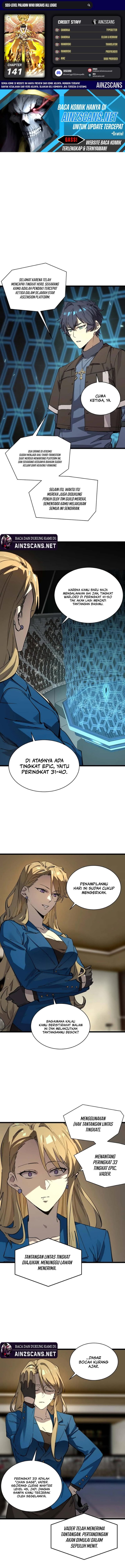 SSS-Level Paladin Who Breaks All Logic Chapter 141 - Page 1