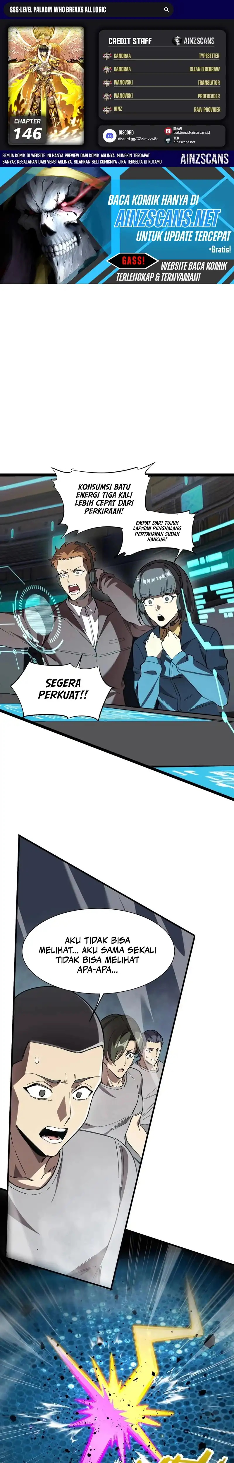 SSS-Level Paladin Who Breaks All Logic Chapter 146 - Page 1