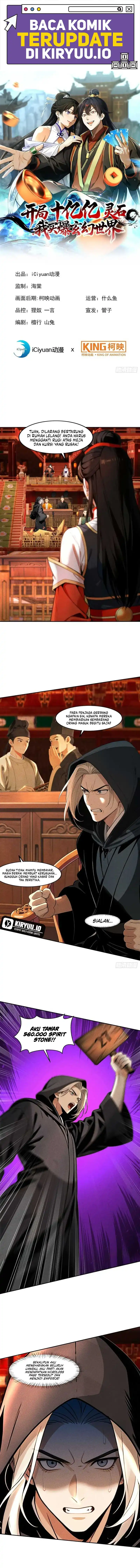 Baca Starting with Ten Billion Spirit Stones, I Buy Out the Fantasy World - Chapter 22 halaman 2