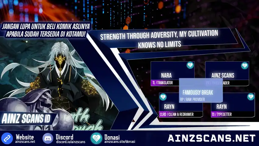 Baca Strength Through Adversity, My Cultivation Knows No Limits - Chapter 110 halaman 1