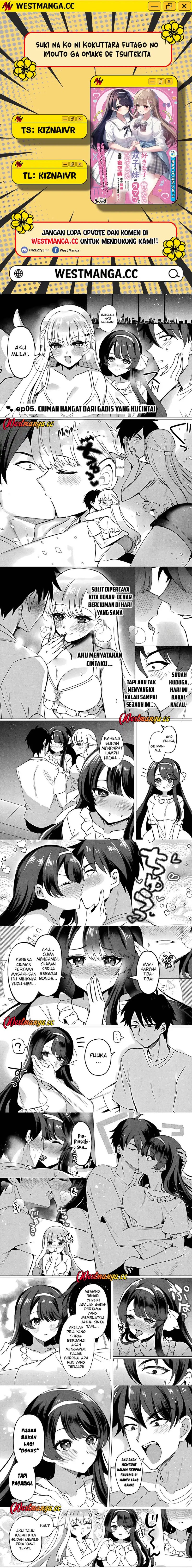 Suki na Ko ni Kokuttara Futago no Imouto ga Omake de Tsuitekita Chapter 5 - Page 1