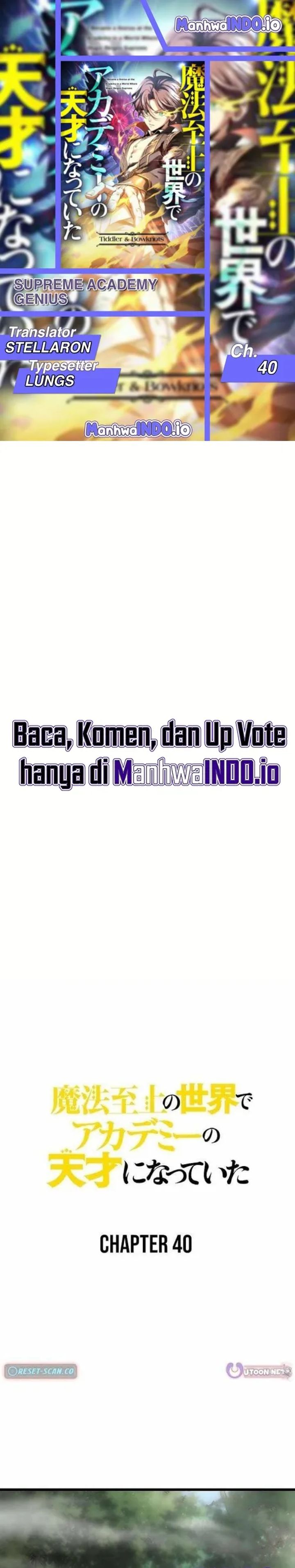 Baca Supreme Academy Genius - Chapter 40 halaman 1