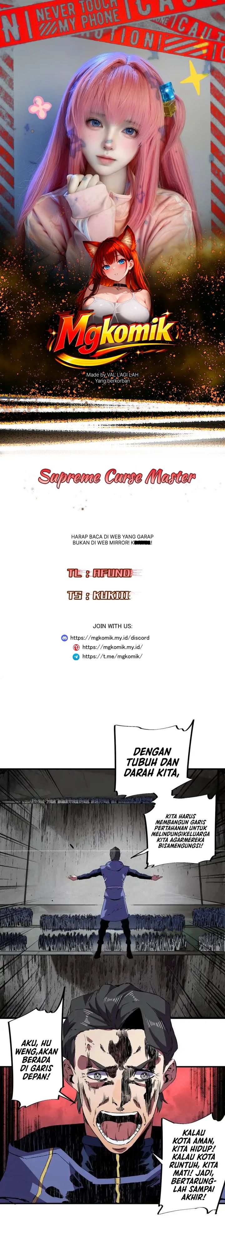 Baca Supreme Cursemancer - Chapter 55 halaman 1