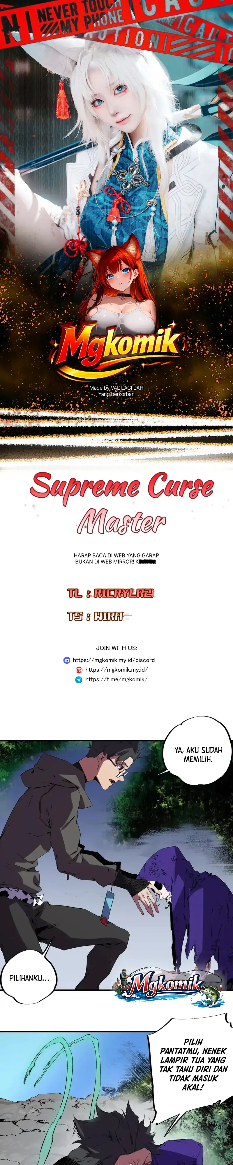 Supreme Cursemancer Chapter 78 - Page 1