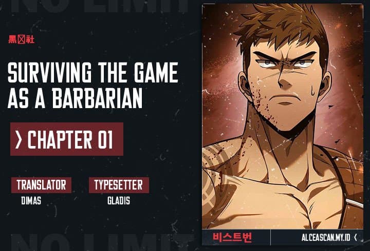 Baca Survive as a Barbarian in the Game - Chapter 1 halaman 1