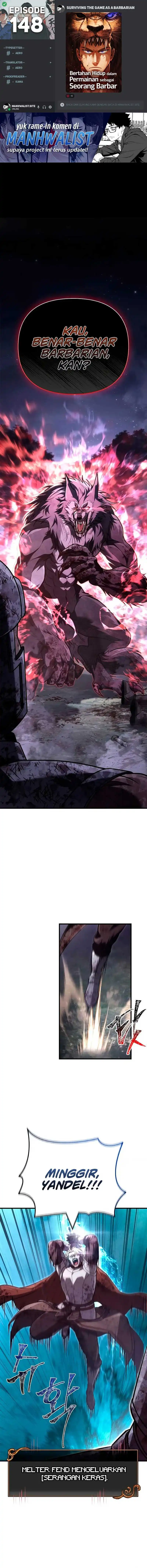 Baca Survive as a Barbarian in the Game - Chapter 148 halaman 1