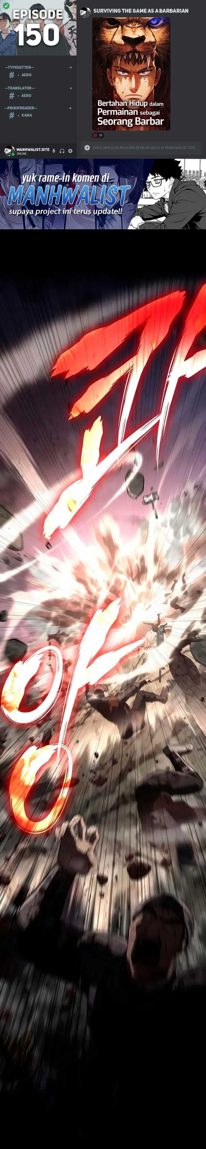 Baca Survive as a Barbarian in the Game - Chapter 150 halaman 1
