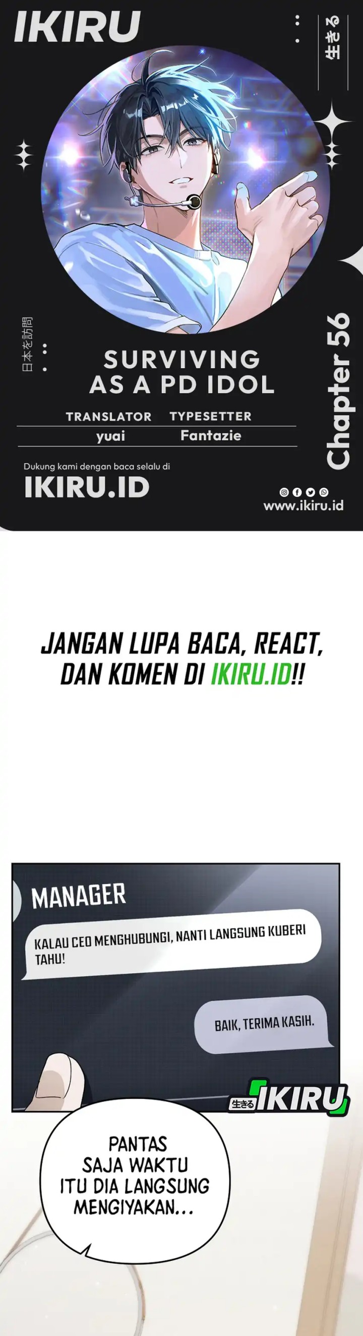 Baca Surviving as a PD Idol - Chapter 56 halaman 1