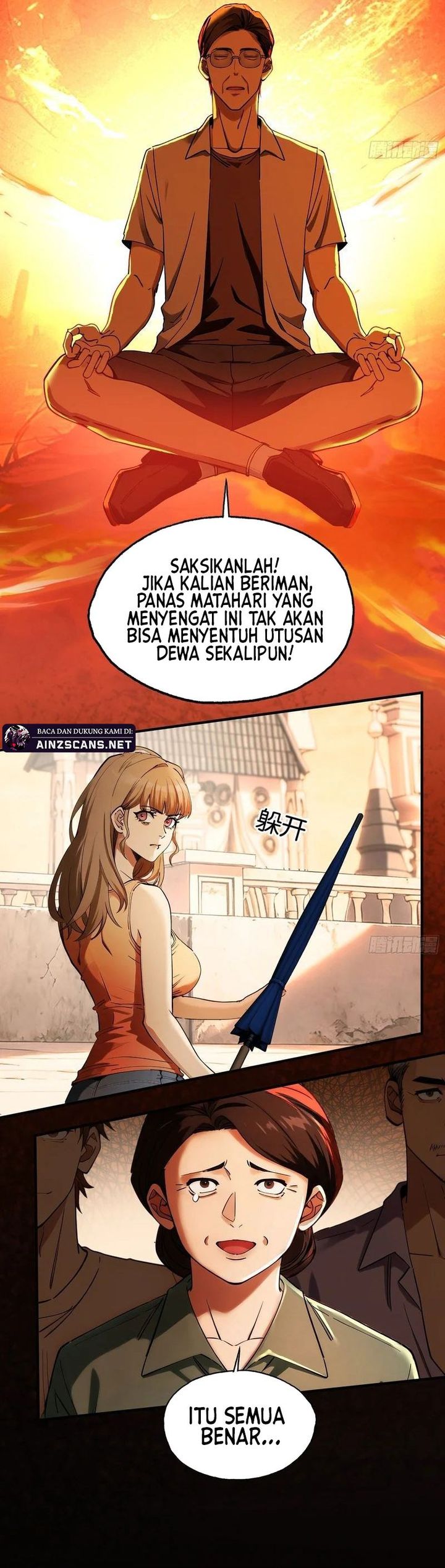 Baca Surviving the Heat Apocalypse with My God-Tier Safehouse - Chapter 27 halaman 6