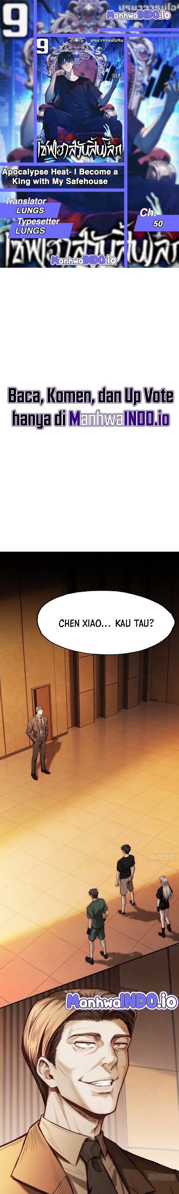 Baca Surviving the Heat Apocalypse with My God-Tier Safehouse - Chapter 50 halaman 1