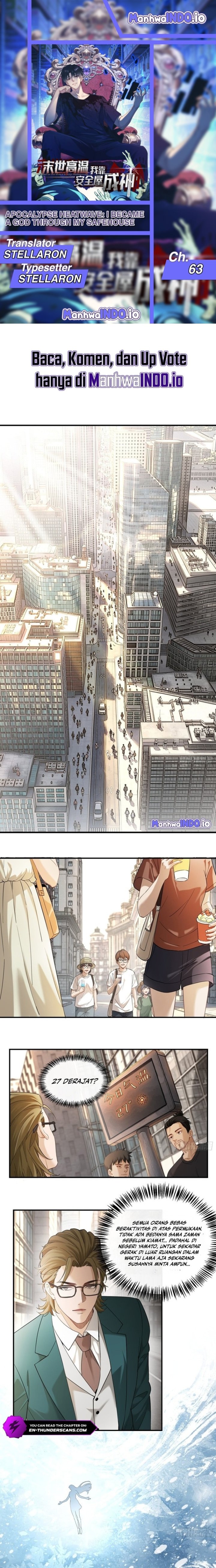 Surviving the Heat Apocalypse with My God-Tier Safehouse Chapter 63 - Page 1