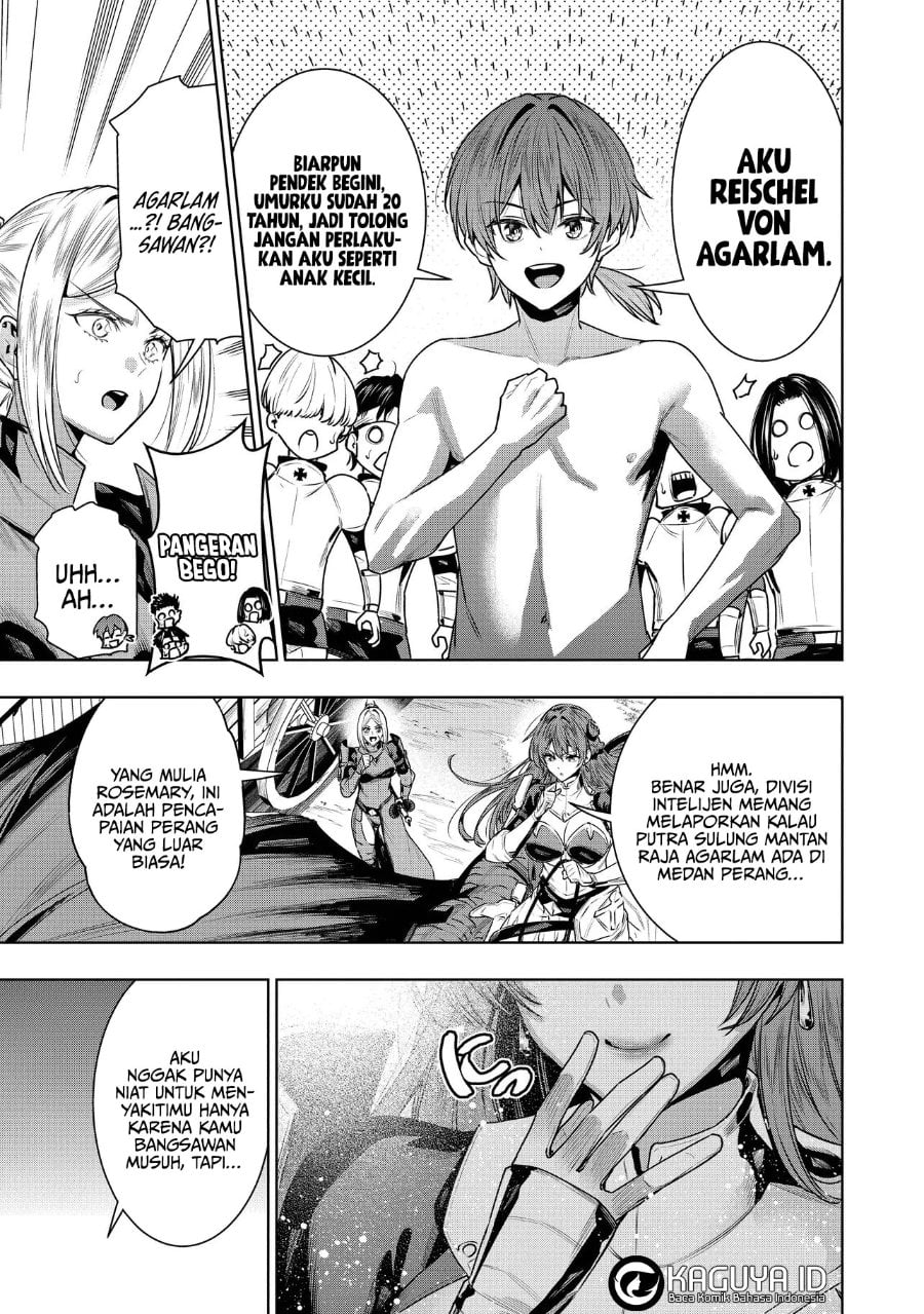 Baca Suterare Ouji ga Saizensen de Tekikoku no Heishi wo Chiryou Shitara Jitsu wa Dainana Oujo datta Ken - Chapter 2.1 halaman 10