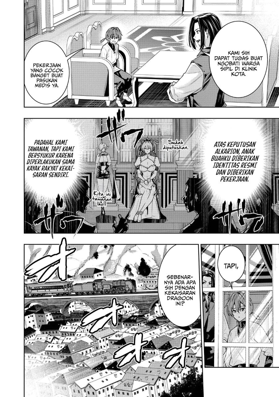Baca Suterare Ouji ga Saizensen de Tekikoku no Heishi wo Chiryou Shitara Jitsu wa Dainana Oujo datta Ken - Chapter 3.1 halaman 11
