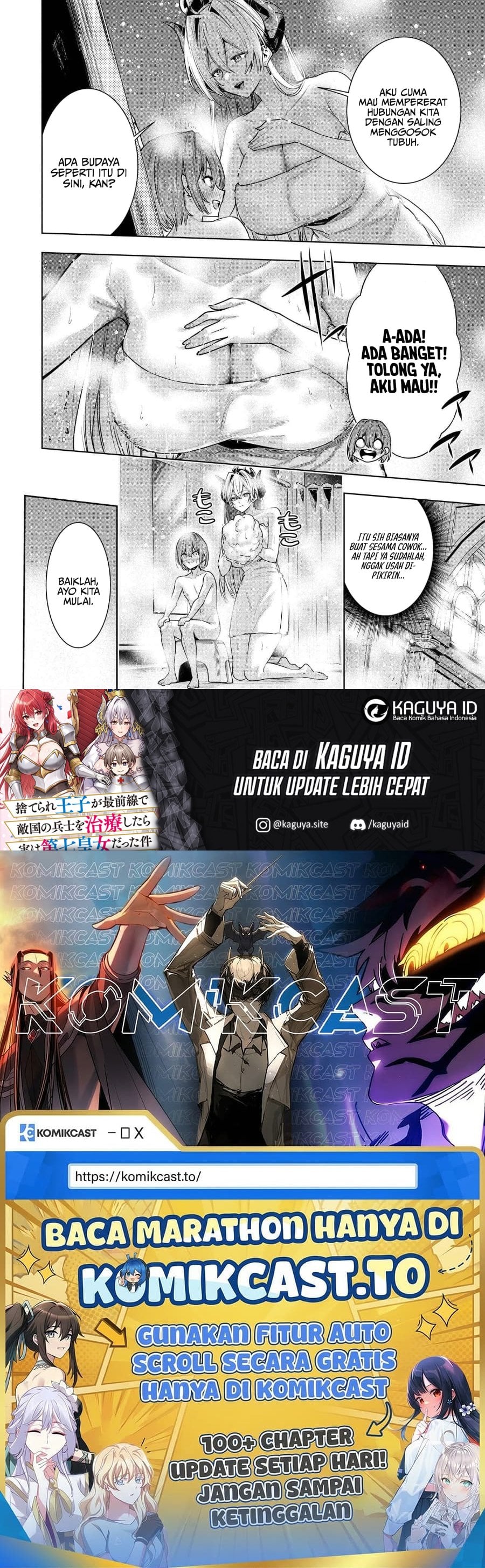Baca Suterare Ouji ga Saizensen de Tekikoku no Heishi wo Chiryou Shitara Jitsu wa Dainana Oujo datta Ken - Chapter 4.1 halaman 15