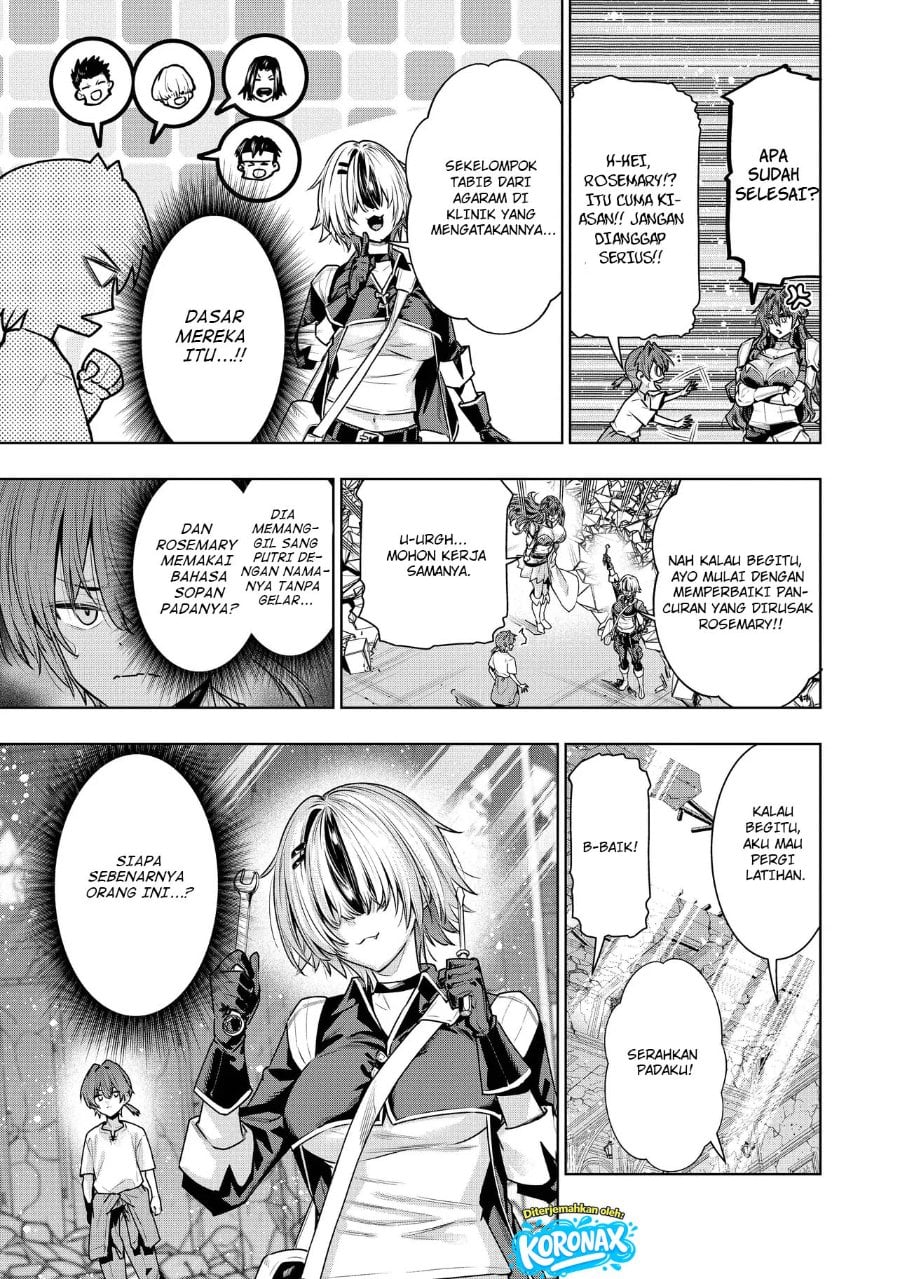Baca Suterare Ouji ga Saizensen de Tekikoku no Heishi wo Chiryou Shitara Jitsu wa Dainana Oujo datta Ken - Chapter 5.1 halaman 14