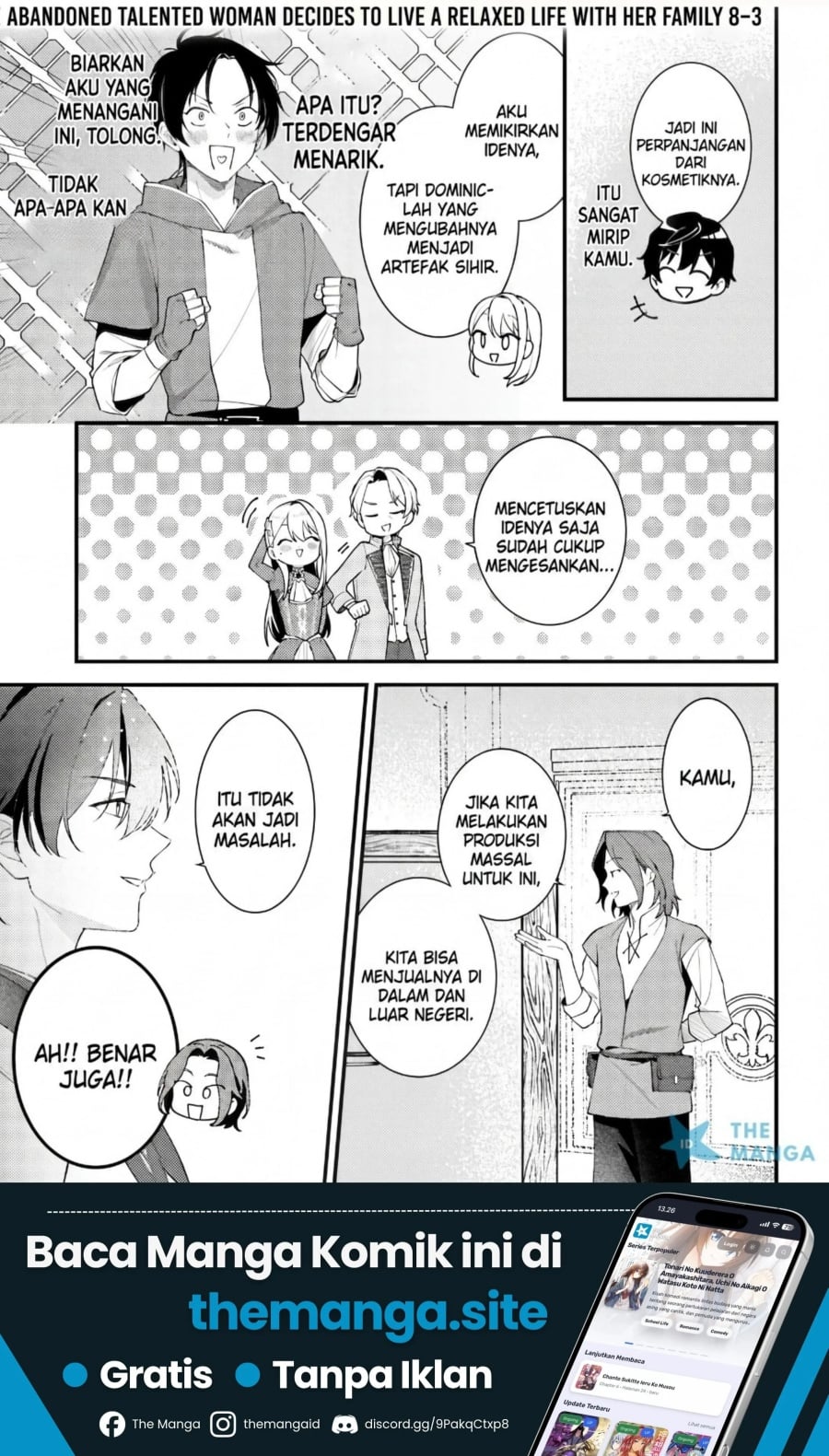 Suterare Saijo Wa Kazoku To Nonbiri Ikiru Koto Ni Shimasu Chapter 8.3 - Page 2