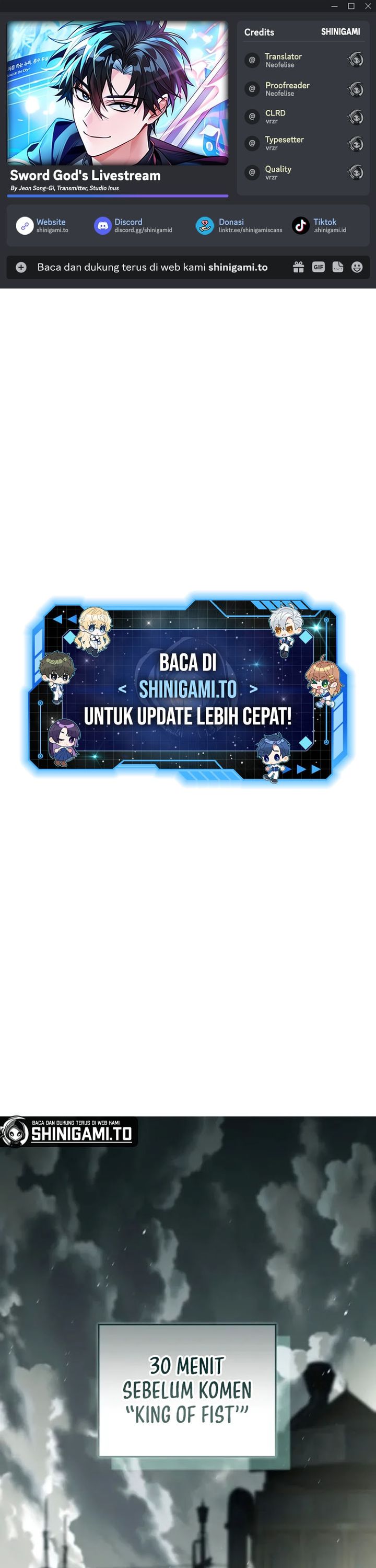 Baca Sword God's Livestream - Chapter 10 halaman 1
