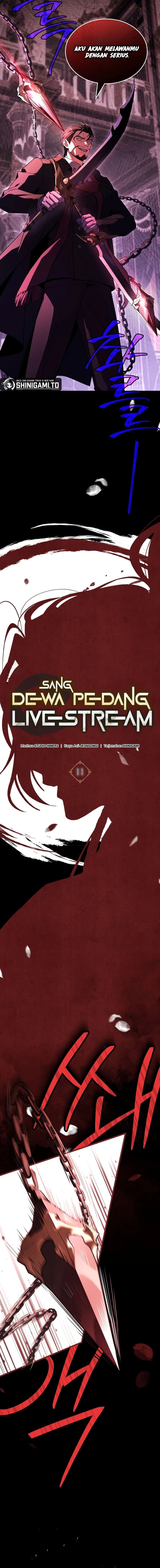 Baca Sword God's Livestream - Chapter 11 halaman 7