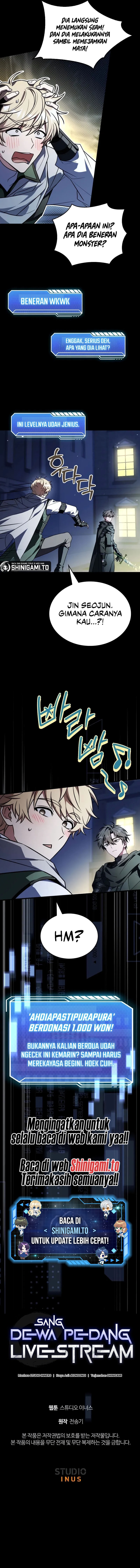 Baca Sword God's Livestream - Chapter 15 halaman 20